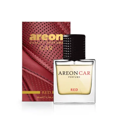 #0012 Parfune glass red