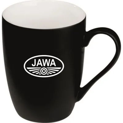 #0963 Hrnček gumený Jawa čierny