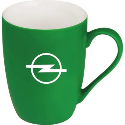 #0925 Hrnček gumený Opel zelená