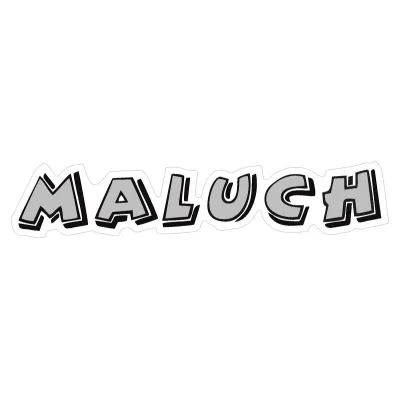 #5522 Maluch samolepka sivá