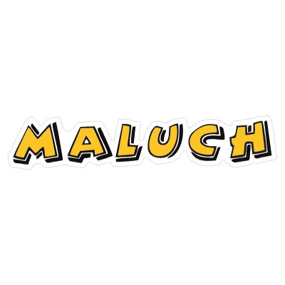 #5524 Maluch samolepka žltá