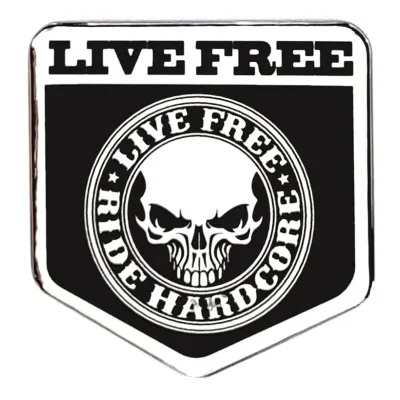 #3998 812-5 Sam. EMBLEM - Live free