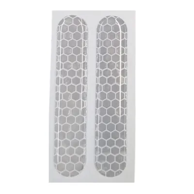 #6116 Sam. pás REFLEXNÁ 10 cm biela