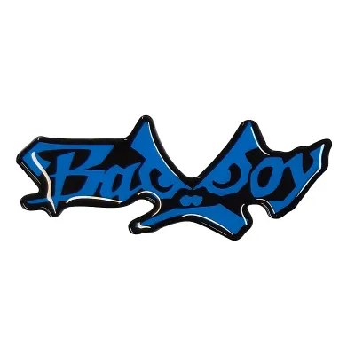 #1229 Samolepka 3D Bad boy modrý