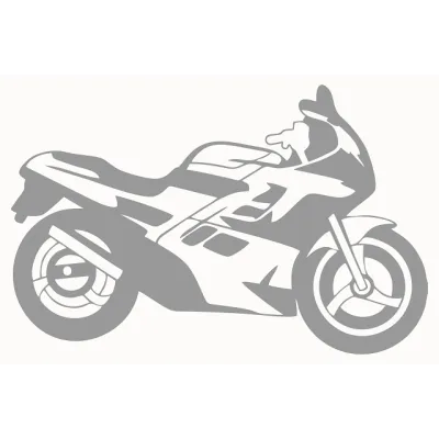 #1107 803 Motocikel 3 sivý