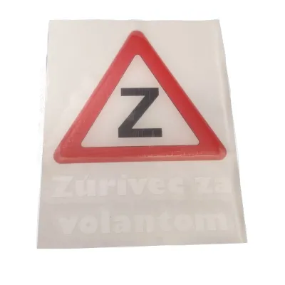 #3558 Zúrivec za volantom