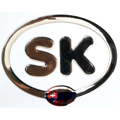 #3860 SK obrysové veľké SK