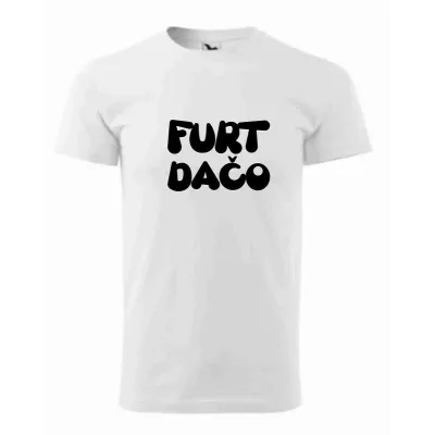 #1243 Tričko Furt dačo biele