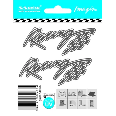 #6648 1-02482 racing UV 2 szt 8,2 x 3,3 cm