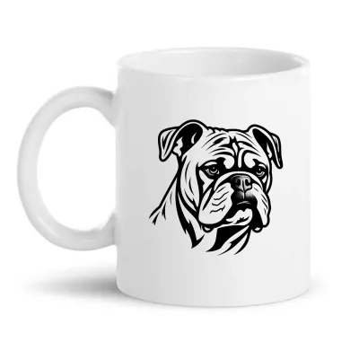 #17514 Hrnček Pes Bulldog