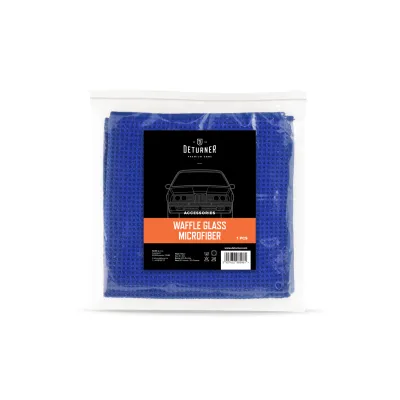#26565 deturner-waffle-glass-microfiber-1-ks-mikrovlaknova-utierka-na-skla-40-x-40cm
